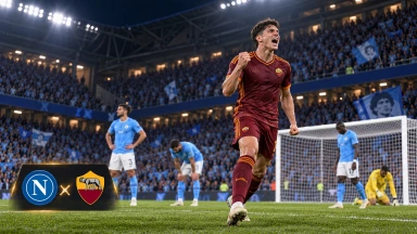 Napoli 3-3 Roma: Late Balerdi header completes six-goal draw